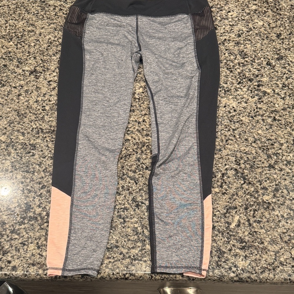 Women’s Grey & Pink Leggings size Large